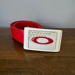 Oakley Ellipse Belt Buckle With Belt